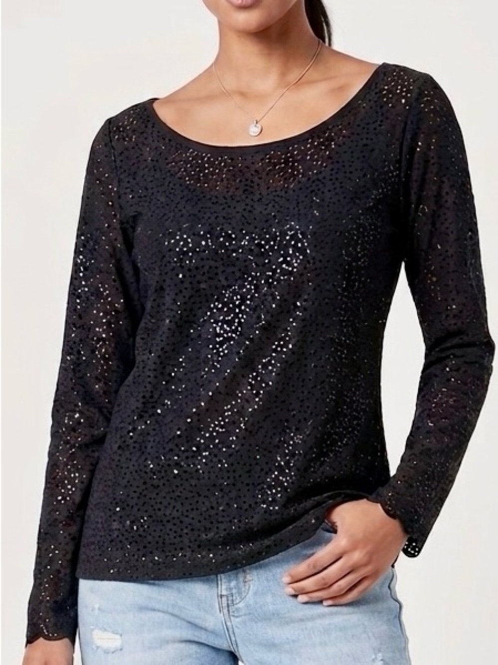 DENISE CRONWALL L/S top